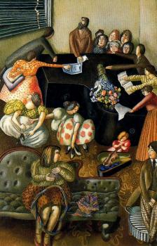 Stanley Spencer : At the Piano